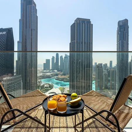 Ultra Luxury 4 Bedroom Apartment With Burj Khalifa & Fountain Views Dubai Exterior photo
