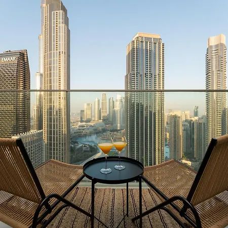 Ultra Luxury 4 Bedroom Apartment With Burj Khalifa & Fountain Views Dubai Exterior photo